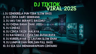 Download Lagu KUMPULAN DJ SLOW BASS TERBARU 2024 🎵 DJ SINDERELLA PUN TIBA SLOW BASS 🎵 DJ CINTA DARI SEBERANG REMIX MP3