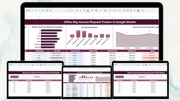 Office Key Access Request Tracker in Google Sheets