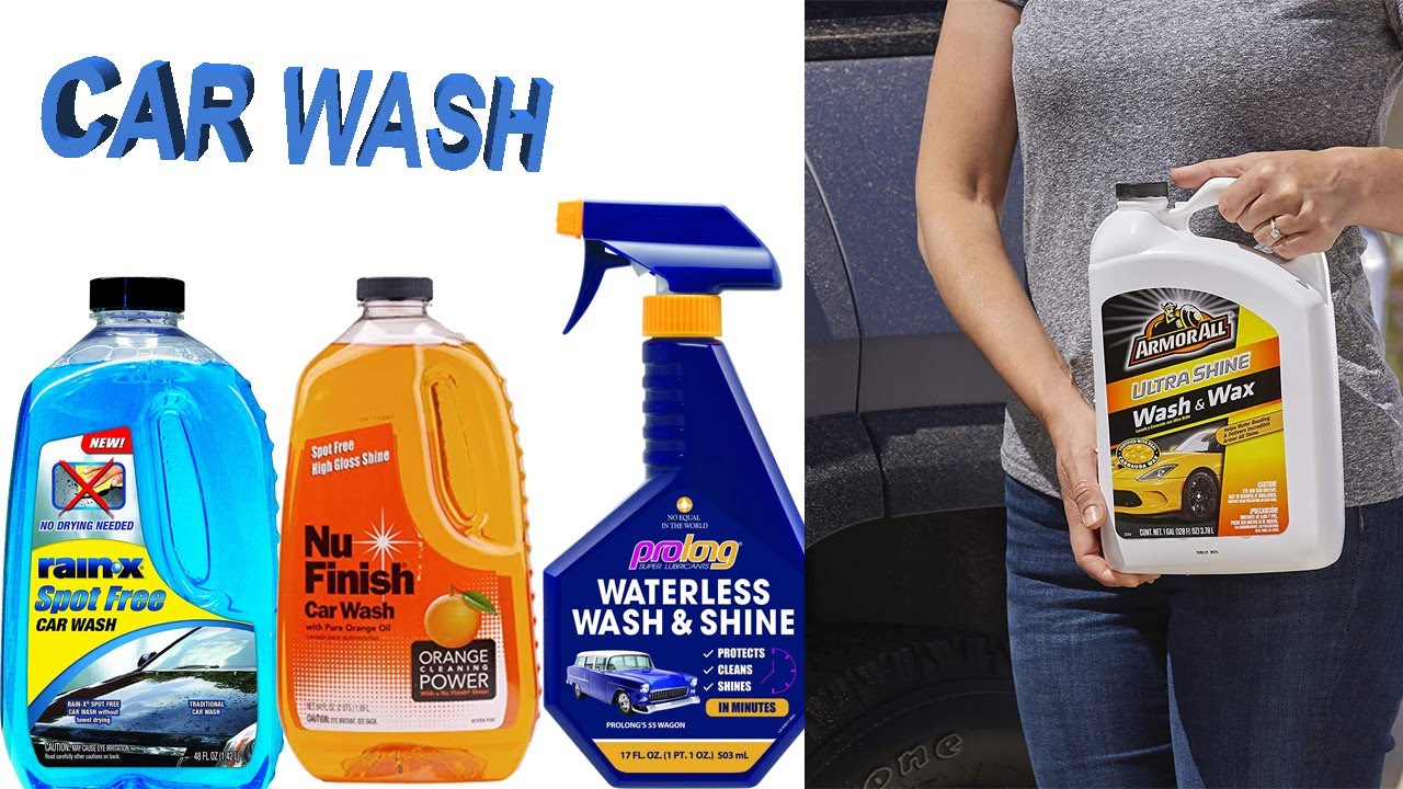 10 best Car Wash & Wax Shampoo, Conditioner & soap YouTube