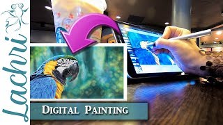 Digital Painting on a Samsung Galaxy Tab - Lachri screenshot 3