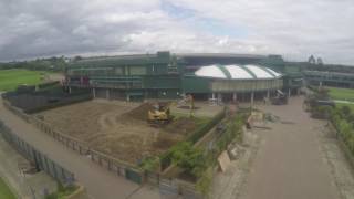 The removal of Court 19 turf