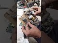 How to utilize capacitor from old board to new board for repairing led light's