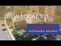 Ibew local 103 feature story affordable housing