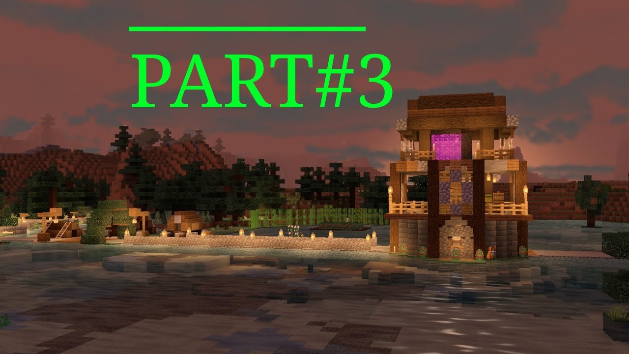 Custom Lumberjack Village in Survival! (Episode 3) YouTube