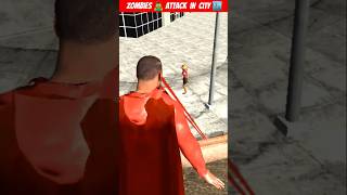 Superman's Son Turn into Zombie🧟‍♂️Superman in indian bikes driving 3d #shortsfeed #shorts #ibd3d