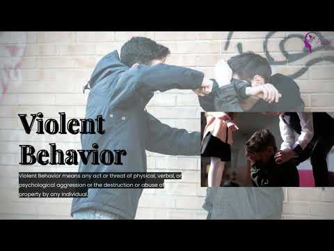 پرتشدد رویہ: کوئی بھی جسمانی، زبانی، یا نفسیاتی بدسلوکی کا عمل یا دھمکی!!!