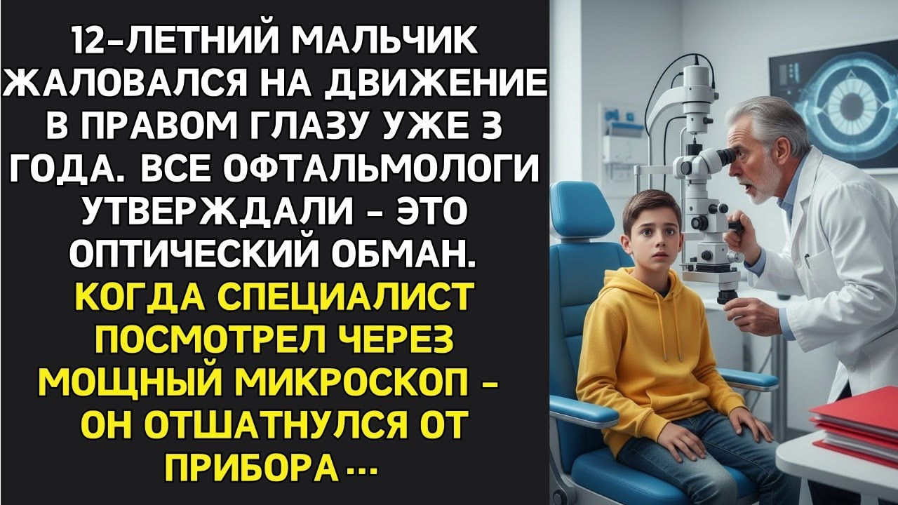 ТАМ ЧТО-ТО ЖИВОЕ! — твердил Максим. Все думали — психоз.Пока профессор не увидел ЭТО под микроскопом