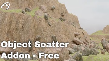 Free Object Scatter Addon Blender Review