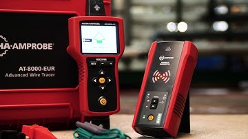 Advanced Industrial Wire Tracer Series - CAT IV 600 V Safety Rated - AT-8000-EUR