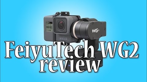 FeiyuTech WG2 WaterProof Wearable Gimbal for Go-pro and other Action cameras