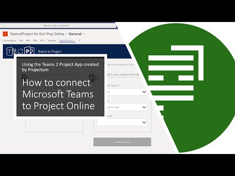 How to connect Microsoft Teams to Project Online