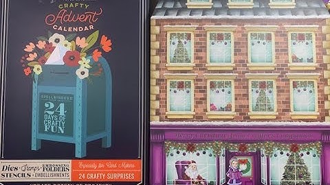 2022 Advent Calendar opening Crafter
