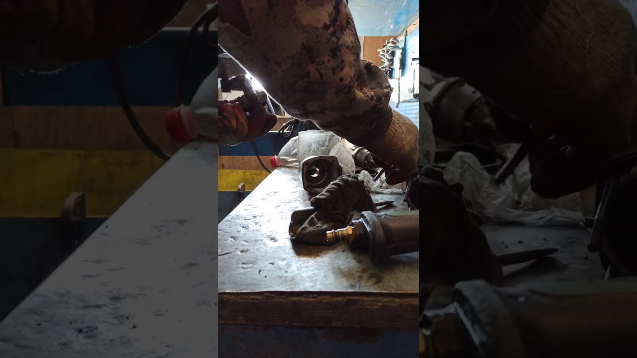 Ремонт пневмо пистолета - YouTube