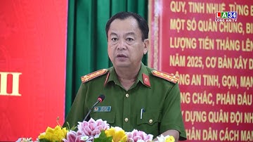 Hội nghị sơ kết công tác lãnh đạo thực hiện Nghị quyết của Đảng ủy Công an tỉnh 09 tháng năm 2024