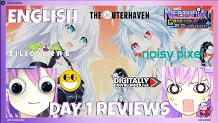 Day One Neptunia Game Maker R:Evolution Reviews - Noisy Pixel, Game Grin, Siliconera + Battle Royale