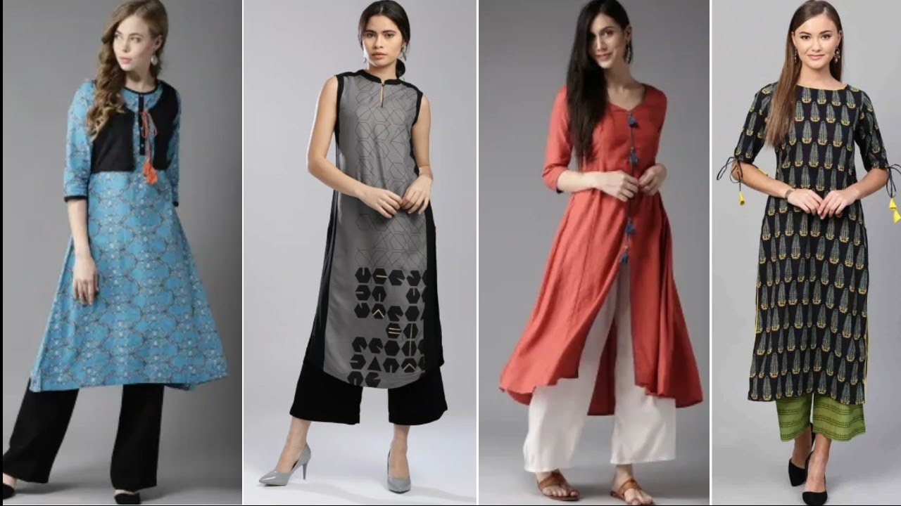 Girls/Women Casual Wearing Kurti Design's/Latest kurti collection - YouTube