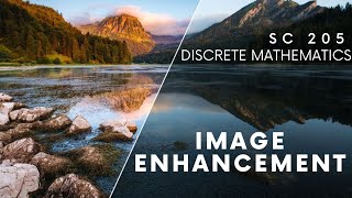 Image Enhancement | Digital Image Processing | Discrete Maths Project | DAIICT