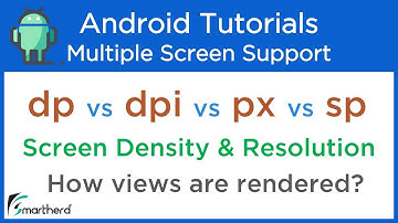 Android Multi Screen support: dp vs. dpi vs. px vs. sp. How 