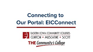 Connecting to Our Portal: EICConnect