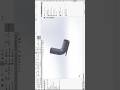 How to use swept boss / base command circular profile in solid works#swept #solidworks #ytshorts