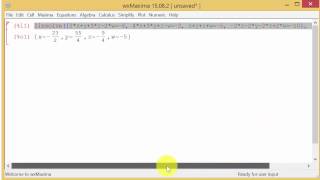 Celebrity Solving System of Equations Using WxMaxima Net Worth