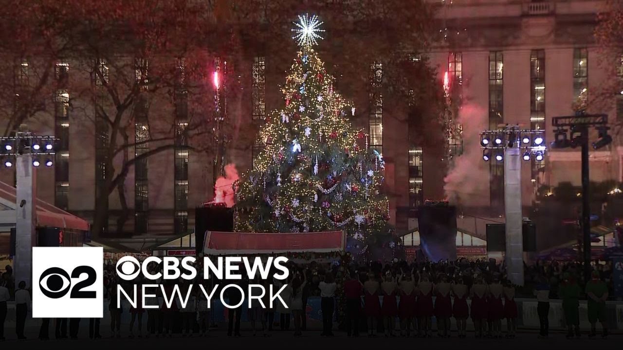 2025 tree lighting ceremony held in Bryant Park