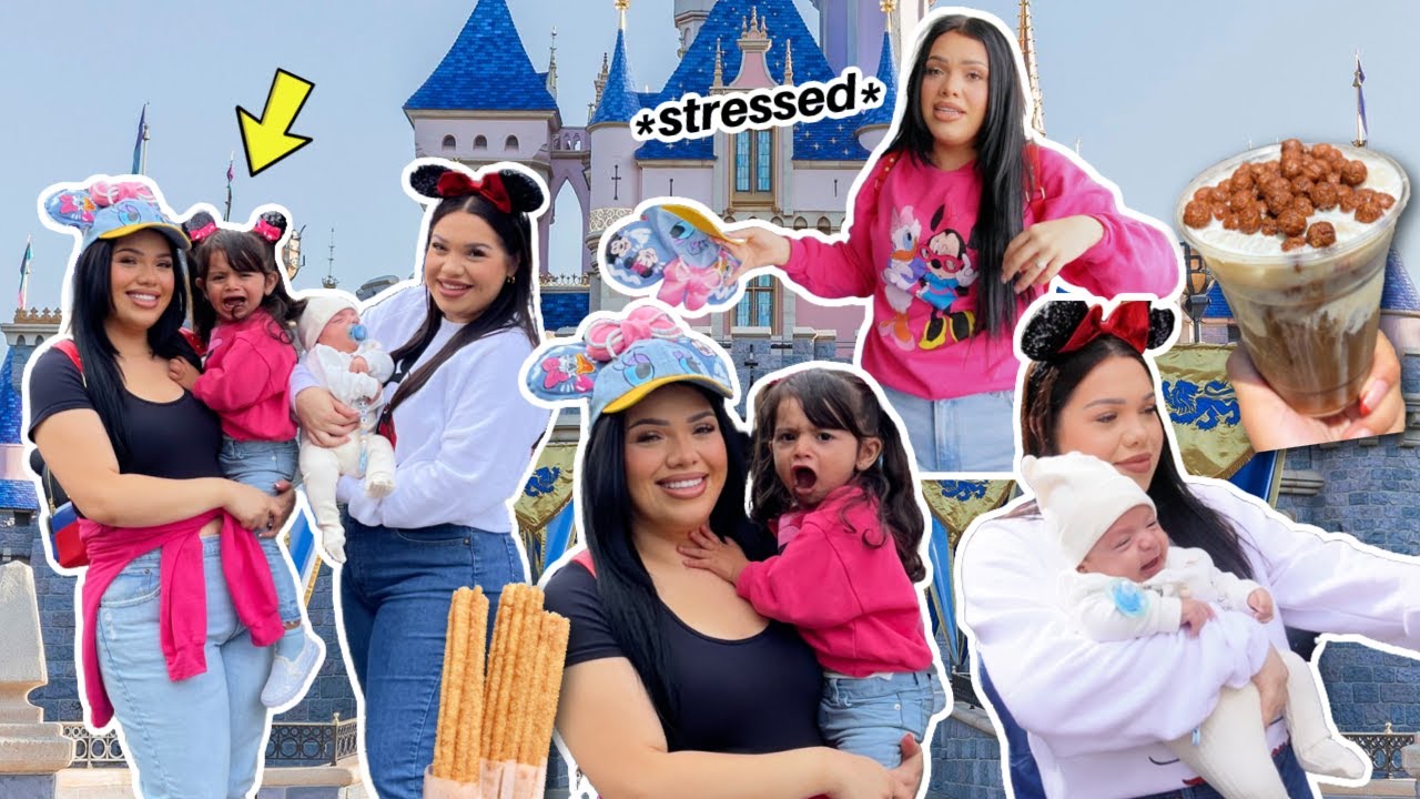 this is how our Disneyland trip went *Baby's first time!*