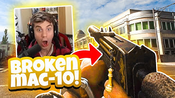This MAC-10 Class is BROKEN in WARZONE... BEST SETUP! (Cold War Warzone)