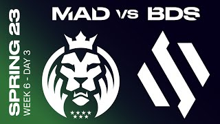 LEC Spring Split 2023 - FINALE  - MAD vs BDS - BO5
