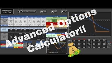 Advanced Excel Options Calculator 📈- How to Calculate P&L on Options Strategies - Excel Templates