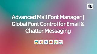 Odoo Advanced Mail Font Manager | Global Font Control for Email &amp; Chatter Messaging