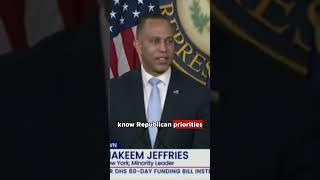 Hakeem Jeffries SLAMS House Republicans over Bipartisan Bill Rejection