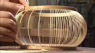 Как делают красивые бамбуковые коробки для кондитерских изделий Все секреты техники и инструментов раскрыты миру