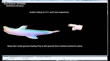 intro to 3D software renderer - C++ and GDI+