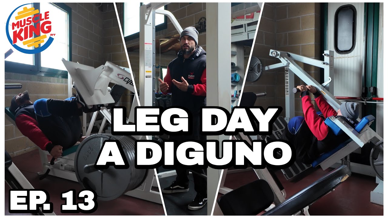 LEG DAY A DIGIUNO | | Prep Series EP. 13 | Riccardo Tesolin