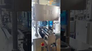 Table Daccumulation Ronde, Machine De Sertissage Automatique De Bidons Détain Servo