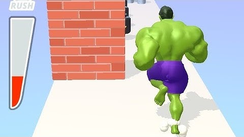 Hulk Muscle Rush - Big Update || (Android ios) All level Gameplay  Walkthrough Part -033