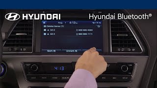 Edit Your Favorites List | Hyundai Bluetooth | Hyundai