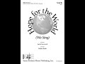 Hope for the world by jacob narverud satb with piano