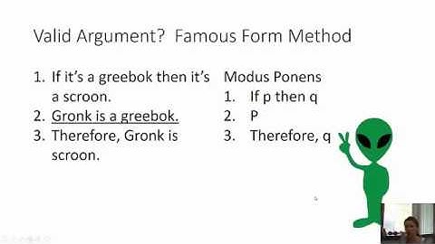 Four Famous Forms: Modus Ponens