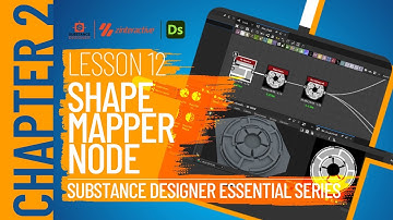 Shape Mapper Node | Lesson 12 | Chapter 2 | Substance Designer 2021 Essential Series