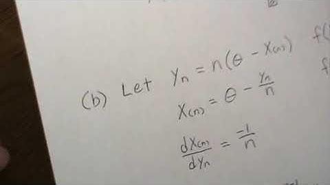 Nth Order Statistic from a Uniform Converges in Distribution to an Exponential