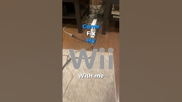 Come Fix My Wii With Me 🪛 #nintendo #wii