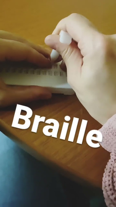 Mini Paperless Braille Gadget #Braille #writing #paperless #blind #visuallyimpaired