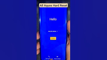 All Aquos Hard Reset - Sharp Aqous Zero 2 #viral #shorts #frpmentor