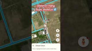 Skeleton Hang Rope On Google Maps 😱🌎 Resimi