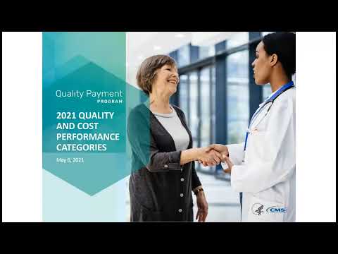 2021 MIPS Quality and Cost Performance Categories Webinar