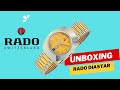 Unboxing Video: Swiss watch - RADO DiaStar | Original Automatic Diamond