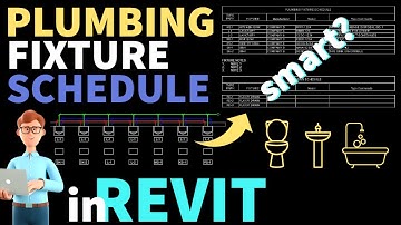 Create SMART Plumbing Fixture Schedules in Revit MEP