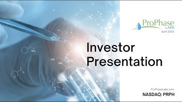 ProPhase Labs, Inc. (NASDAQ: PRPH) Webcast | Planet MicroCap Showcase: VEGAS 2023